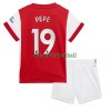 Maillot de Supporter Arsenal Nicolas Pepe 19 Domicile 2021-22 Pour Enfant